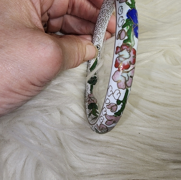 Vintage Cloisinée‎ bangle - Picture 8 of 8